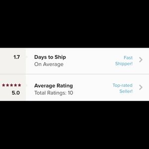 Top-rated seller! ⭐️⭐️⭐️⭐️⭐️ Shop with confidence!